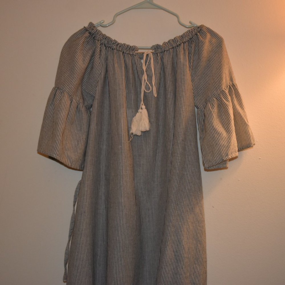 Boho Off the Shoulder Dress